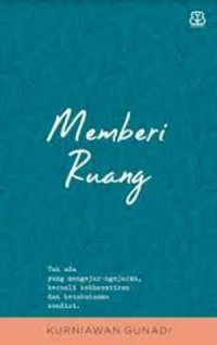 Image of Memberi Ruang