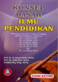 Image of Konsep Dasar Ilmu Pendidikan