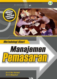 Image of Metodologi Riset Manajemen Pemasaran