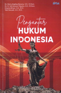 Image of Pengantar Hukum Indonesia