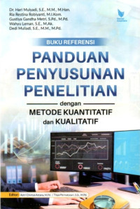 Image of Buku Referensi Panduan Penyusunan Penelitian dengan Metode Kuantitatif dan Kualitatif