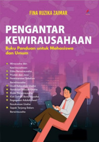 Image of Pengantar Kewirausahaan : Buku Panduan untuk Mahasiswa dan Umum