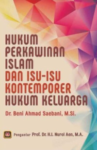 Image of Hukum Perkawinan Islam dan Isu-Isu Kontemporer Hukum Keluarga