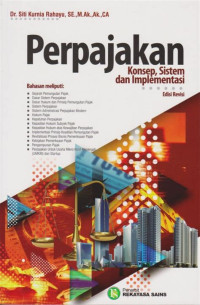 Image of Perpajakan Konsep, Sistem, dan Implementasi