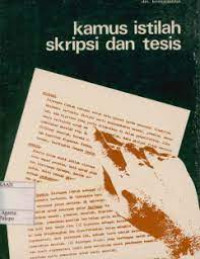 Image of Kamus Istilah Skripsi dan Tesis