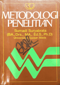 Image of Metodologi Penelitian
