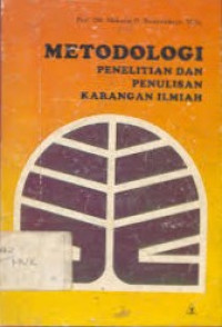 Image of Metodologi Penelitian dan Penulisan Karangan Ilmiah