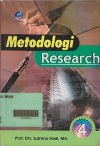 Image of Metodologi Research Jilid 4