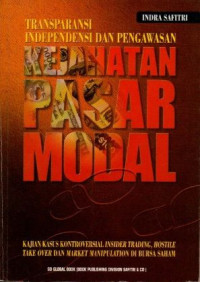 Image of Transparasi Independensi dan Pengawasan Kejahatan Pasar Modal