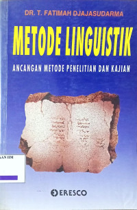 Image of Metode Linguistik : Ancangan Metode Penelitian dan Kajian