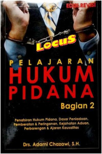Image of Pelajaran Hukum Pidana Bagian 2