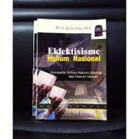 Image of Eklektisisme Hukum Nasional