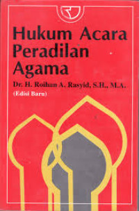 Image of Hukum Acara Peradilan Agama