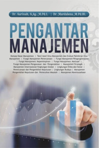 Image of Pengantar Manajemen
