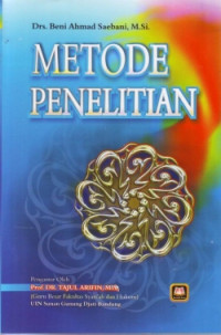 Image of Metode Penelitian